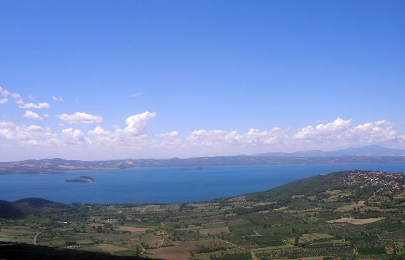 Uitzicht vanuit Montefiascone