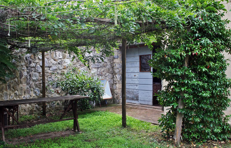 L'ingresso alla cantina