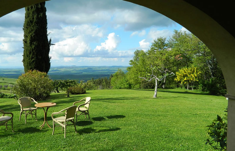 The Panorama seen from the portico