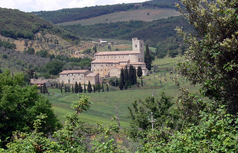 Abbey of St. Antimo, near Montalcino